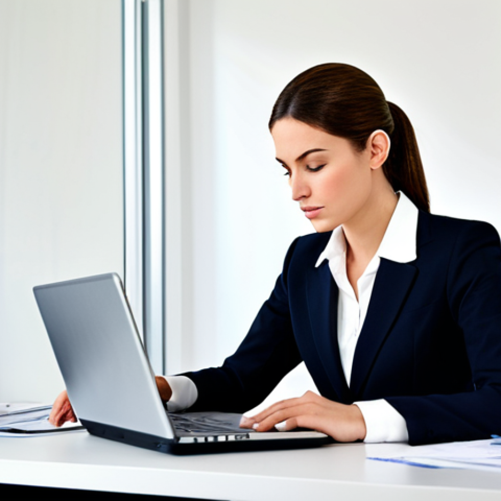 세무사와 세금 가산세 문제 해결 - Timely Filing**

"A busy professional woman, fully clothed in a modest business suit, efficiently wo...