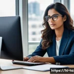 세무사와 해외 투자 세금 신고 - **Prompt 1: Focused Professional in Modern Office**
    A highly detailed, realistic image of a prof...